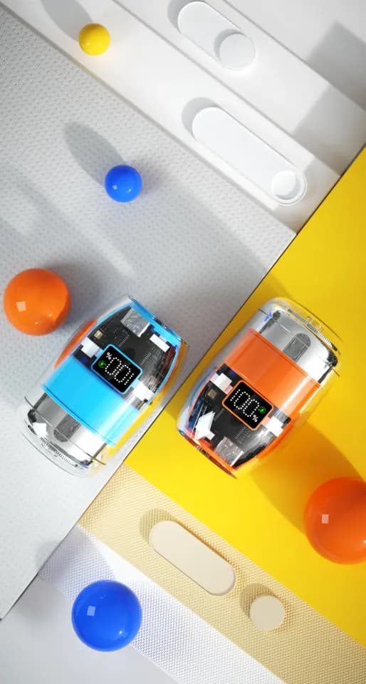 透明便携剃须刀，产品设计展示
