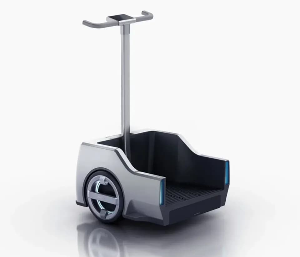 AI物流車両，製品デザイン展示