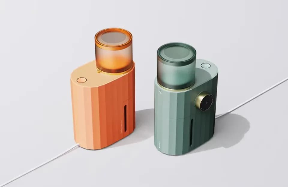 Aroma diffuser, Product design showcase