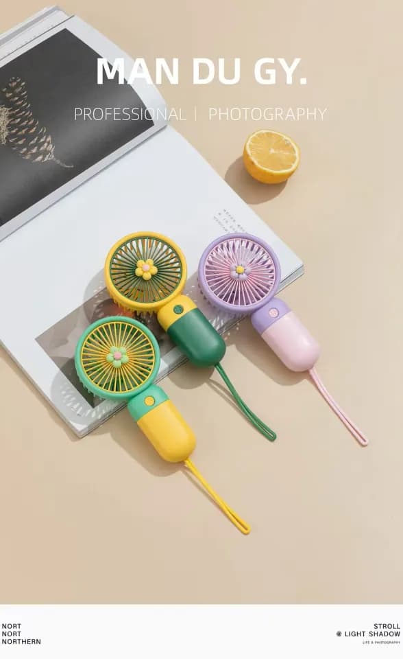 Mini fan, Product design showcase