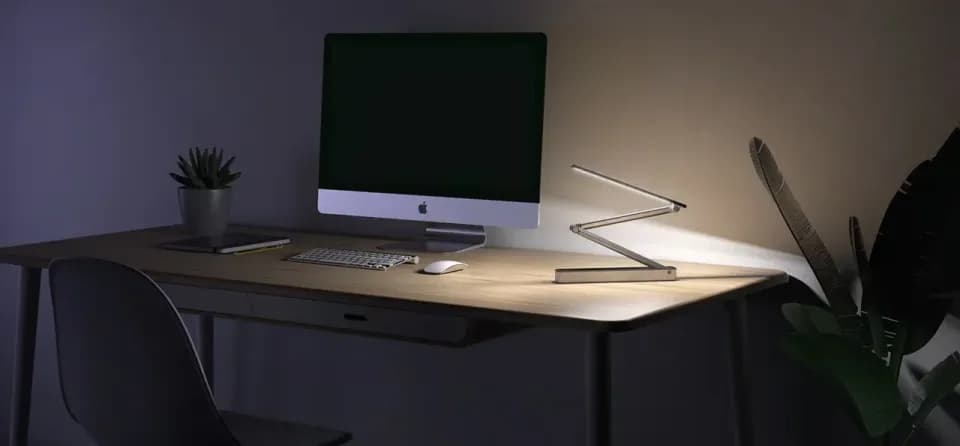 Desk reading light, Product design showcase