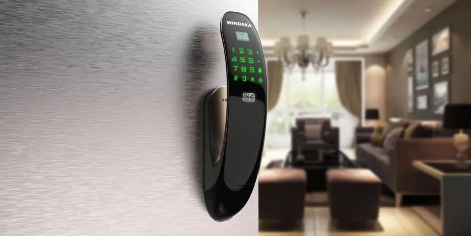 Smart door lock, Product design showcase