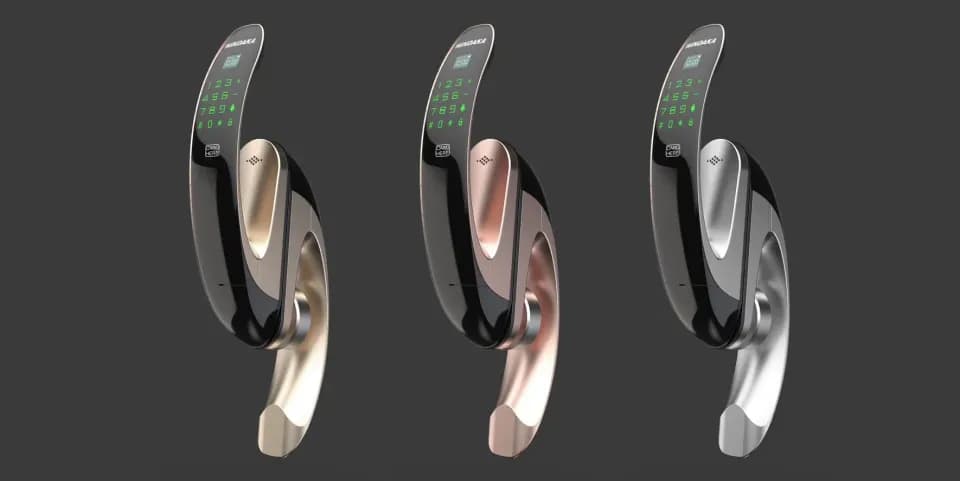 智能门锁，产品设计展示