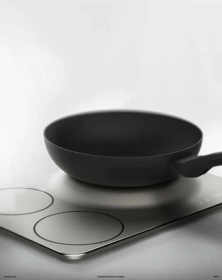 Induction cooktop, Product design showcase