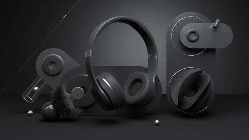 Headphones & earphones, Product design showcase