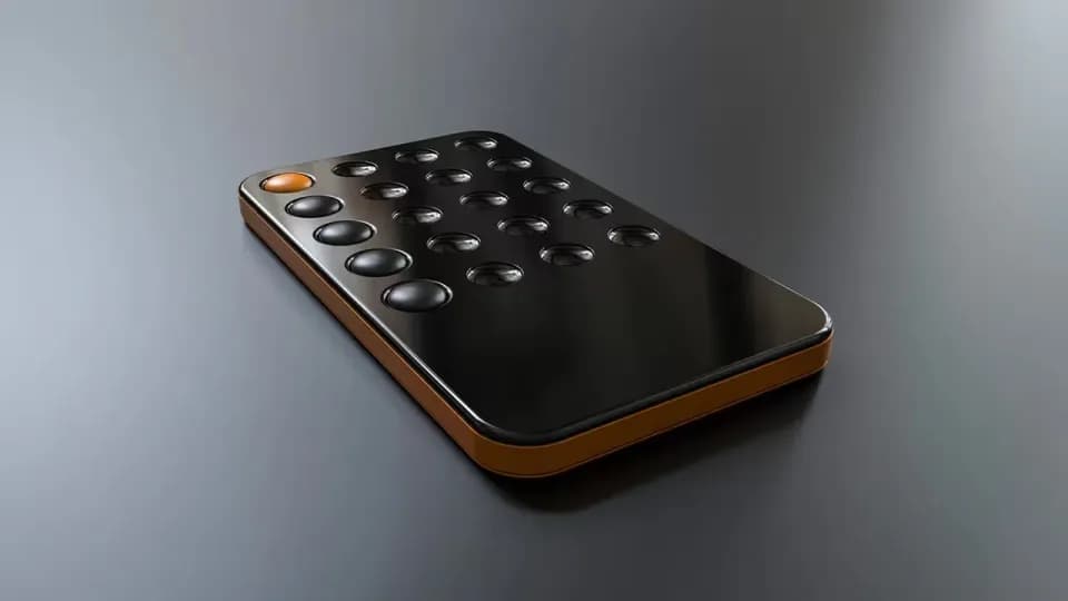 Portable calculator, Product design showcase