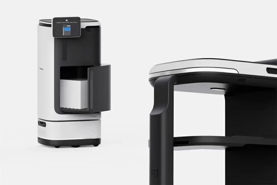 Food delivery robot, Product design showcase