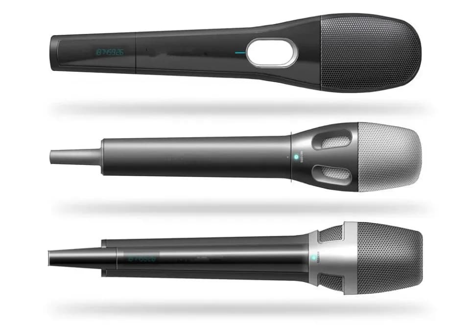 Microphone, Product design showcase