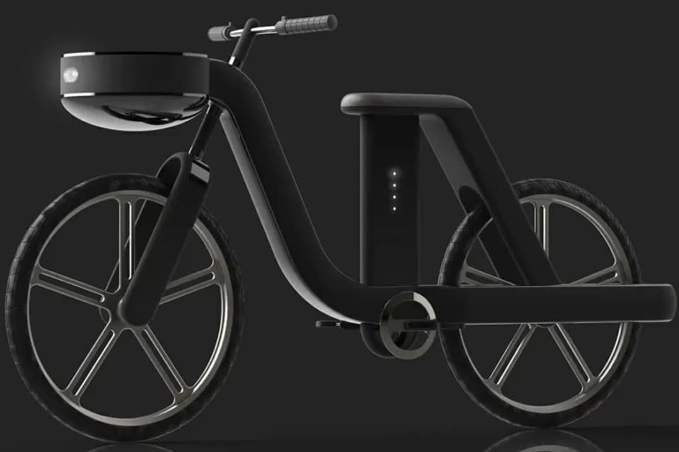 スマート自転車，製品デザイン展示