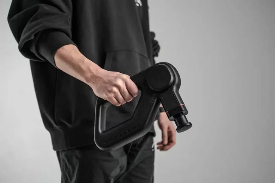 Massage gun, Product design showcase