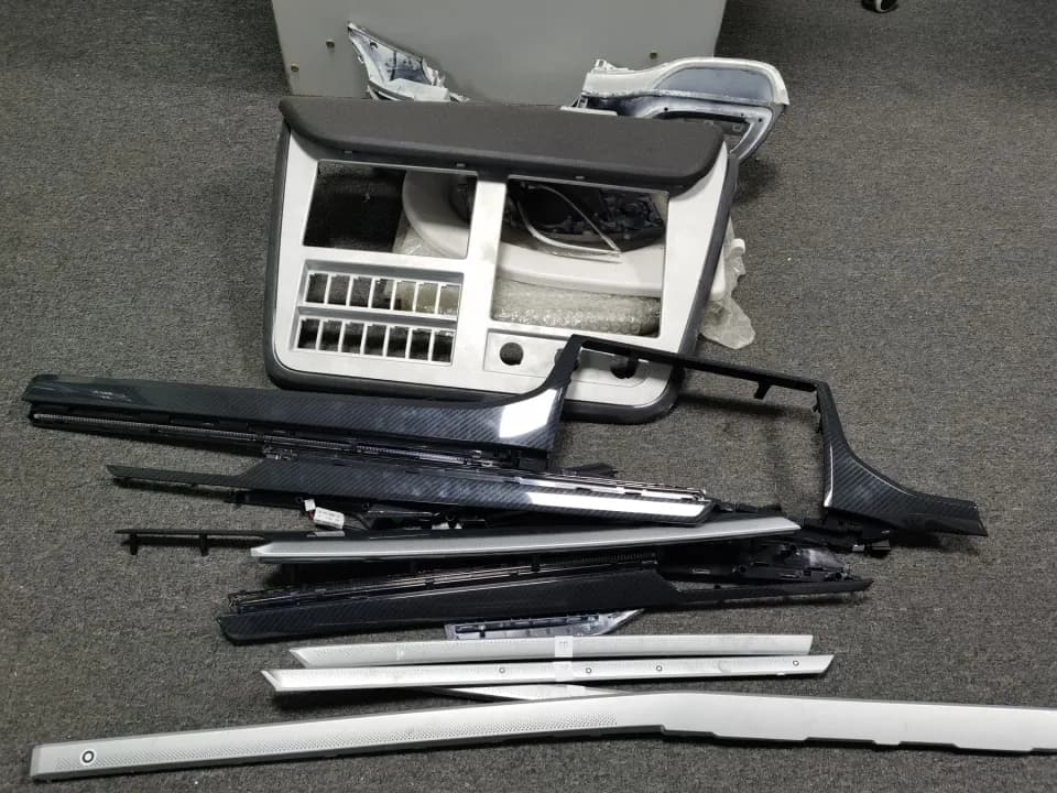 Automotive parts & reverse engineering, Workshop photography