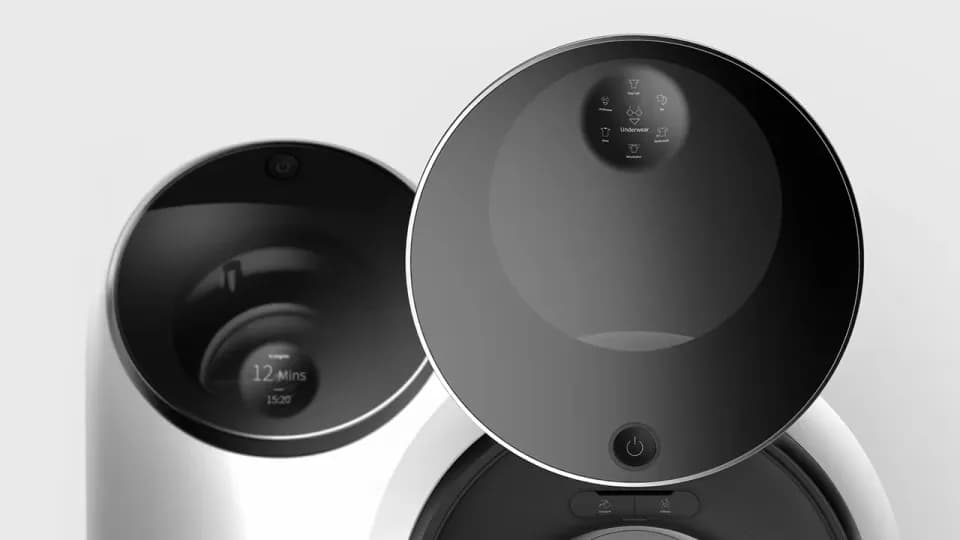 Mini washing machine, Product design showcase