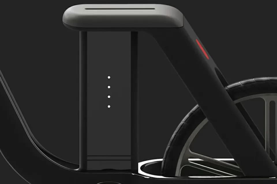 スマート自転車，製品デザイン展示