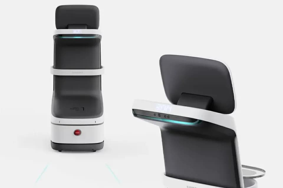 Food delivery robot, Product design showcase