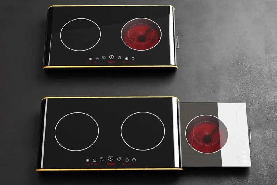 Induction cooktop, Product design showcase