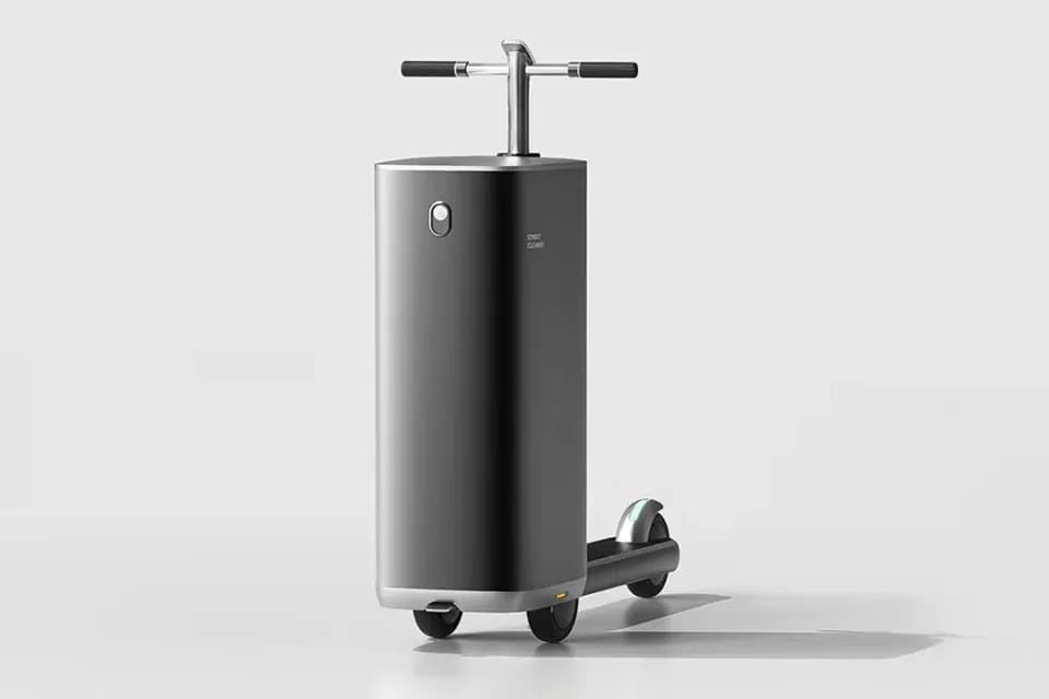 Waste collection cart, Product design showcase
