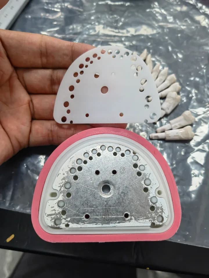 齿科模型，工程实拍