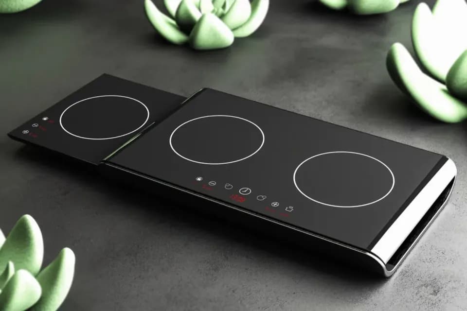 Induction cooktop, Product design showcase
